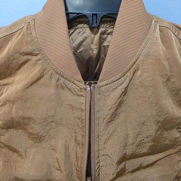 Lululemon Reversible Brown Bomber Vest – Lightweight Athletic Layering Piece - Picture 5 of 8